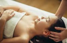 Massage tete enfant